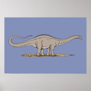Apatosaurus Poster