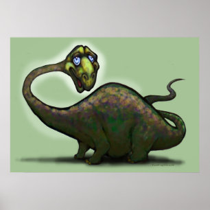 Apatosaurus Poster