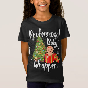 APDL Professional Baby Wrapper Funny Christmas NIC T-Shirt