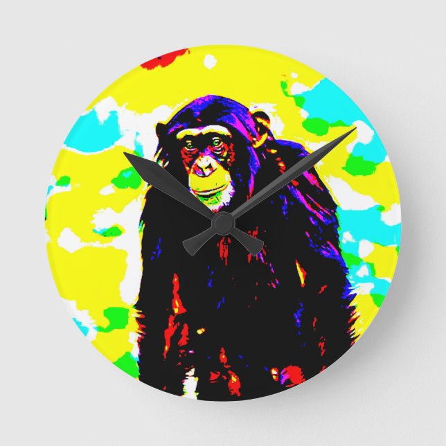 Ape Digital Round Clock (Front)