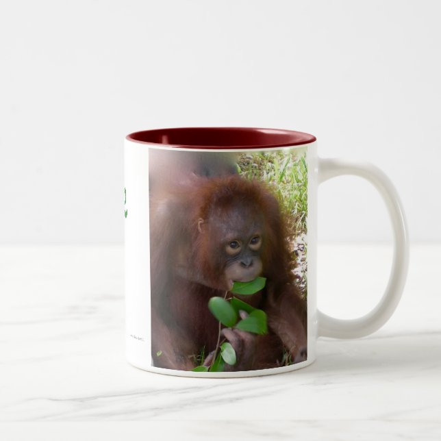 Ape for Green Two-Tone Coffee Mug (Right)