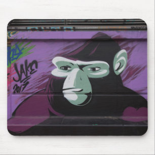 Ape Graffiti Mouse Mat