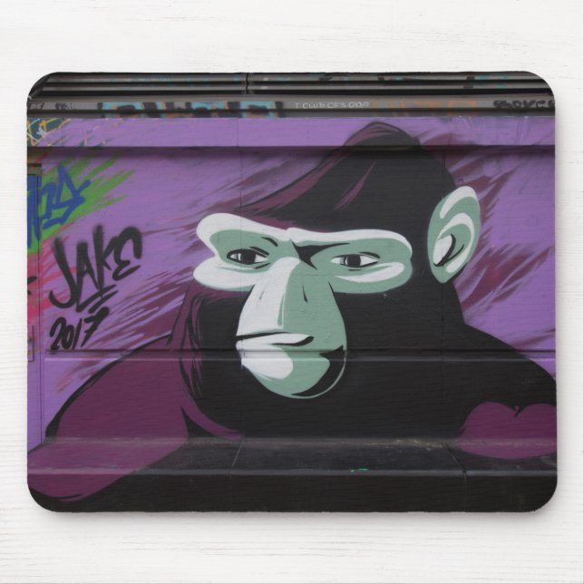 Ape Graffiti Mouse Mat (Front)