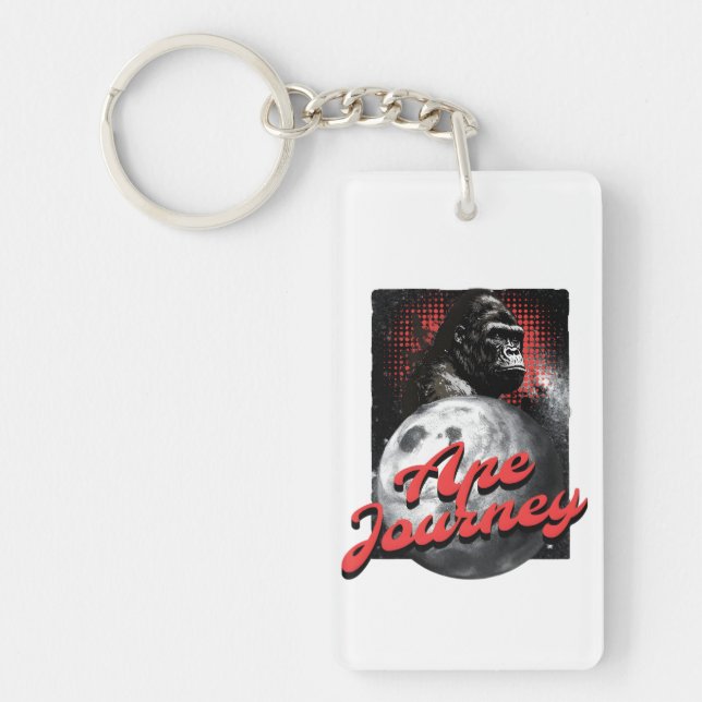 Ape Journey Key Ring (Front)