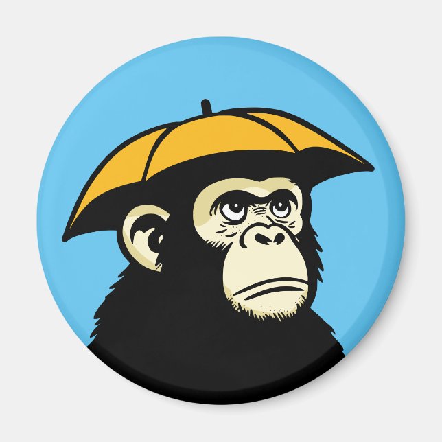 Ape no like rain magnet (Front)