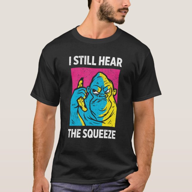 Ape Still Hear The Short Squeeze T-Shirt (Front)
