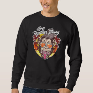 Ape Together Strong Stonks To The Moon Meme Stocks Sweatshirt
