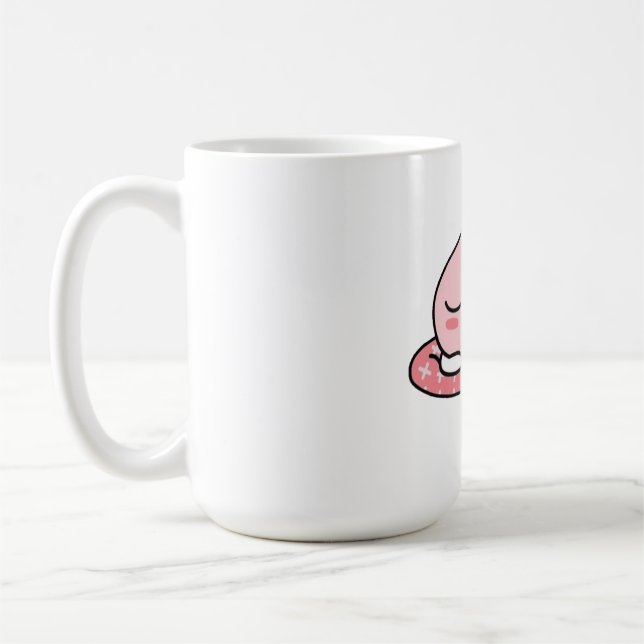 Apeach is having a rest coffee mug (Left)