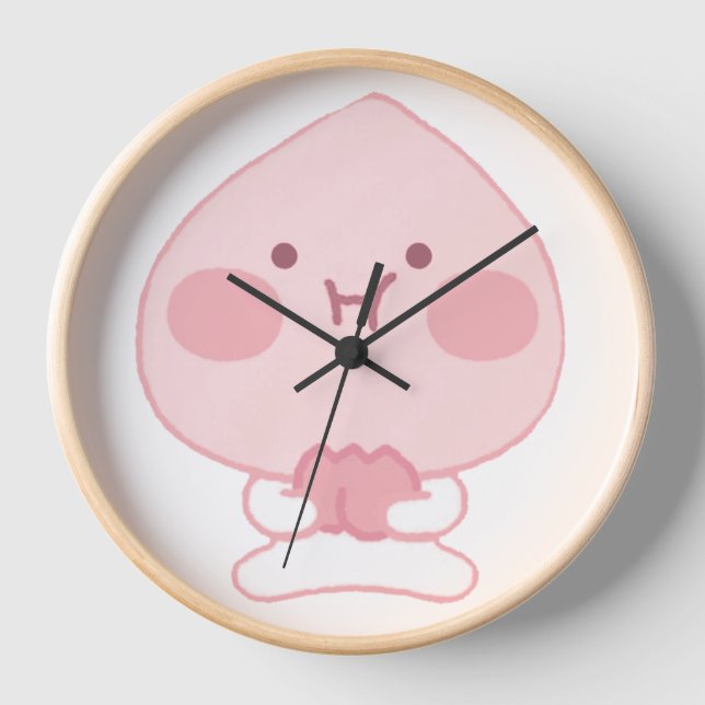 Apeach kakao friends clock (Front)