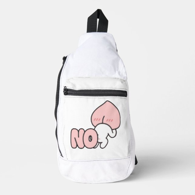 Apeach kakao friends no sling bag (Front)