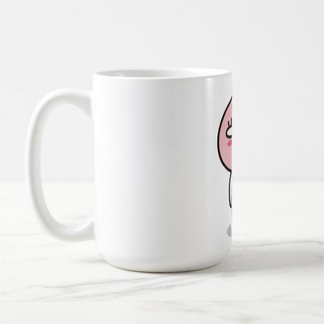 apeach smirk coffee mug (Left)