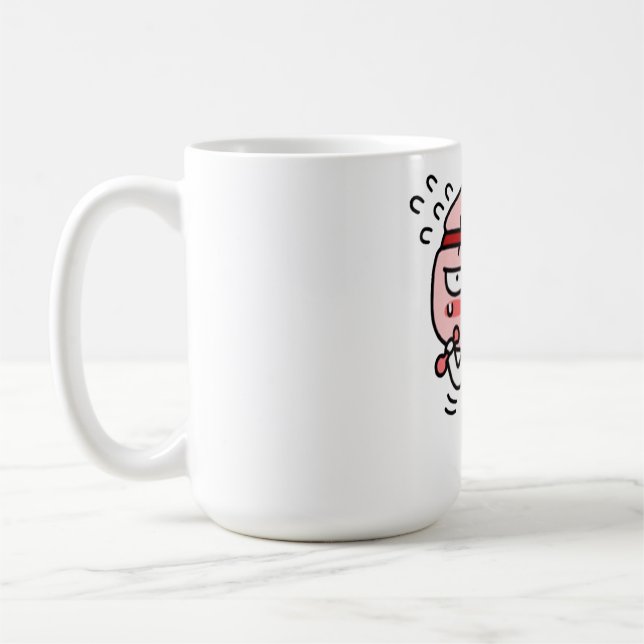 Apeach summer body coffee mug (Left)