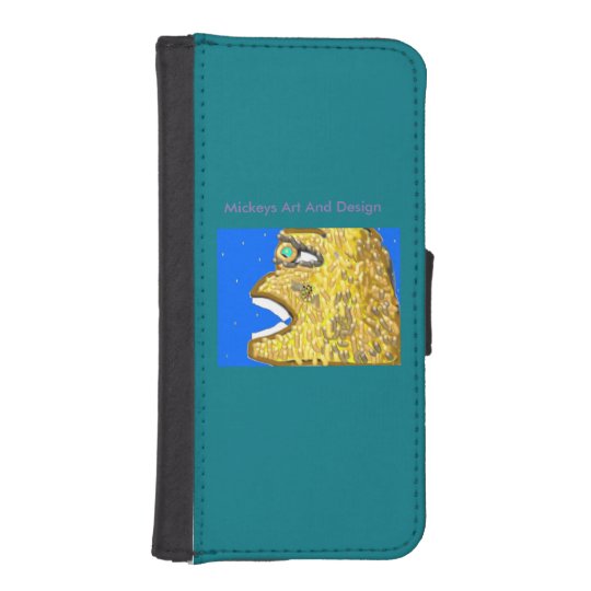 Apeman, from Mickeys Art And Design iPhone SE/5/5s Wallet Case