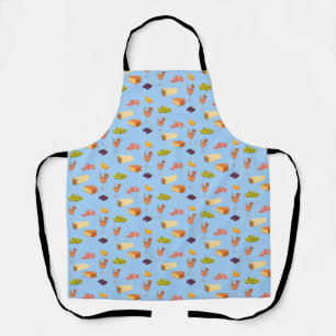Aperol and Cheese Pattern Apron
