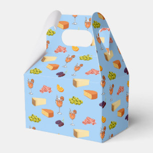 Aperol and Cheese Pattern Favour Box
