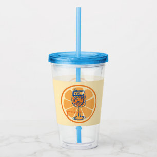 Aperol Per Favore Acrylic Tumbler