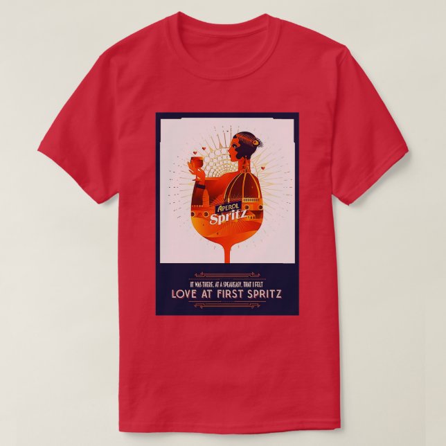 Aperol Pinup T-Shirt (Design Front)