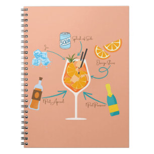 Aperol Recipe Notebook
