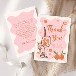 Aperol Spritz Bridal Shower Thank You Card<br><div class="desc">Aperol Spritz Bridal Shower Thank You Card</div>