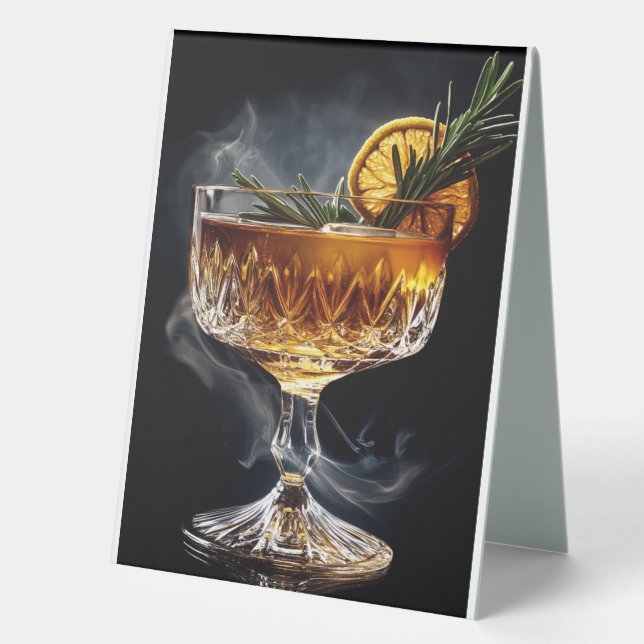 Aperol spritz cocktail on a dark background (Front)