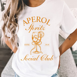 Aperol Spritz Cocktail Social Club T-Shirt