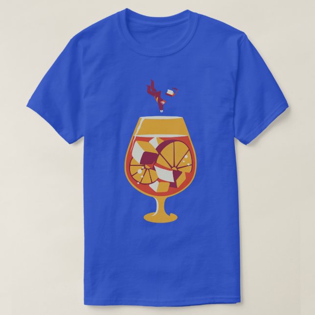 Aperol Spritz Dive In Summer Design Ceo  T-Shirt (Design Front)