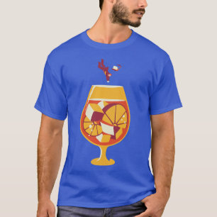 Aperol Spritz Dive In Summer Design Ceo  T-Shirt