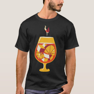 Aperol Spritz Dive In Summer Design Lady by Tobe F T-Shirt