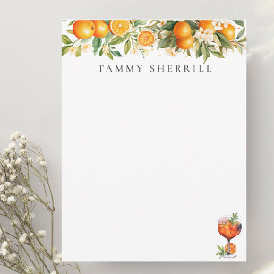 Aperol Spritz Orange Botanical Personalizable Card