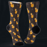 Aperol Spritz Pattern Socks – Fun Cocktail Drink<br><div class="desc">Add a splash of style to your outfit with these bold and playful Aperol Spritz socks! Featuring a repeating pattern of the iconic orange cocktail with fresh citrus slices on a dark background, these socks are perfect for brunch lovers, cocktail enthusiasts, or anyone who enjoys a good happy hour vibe....</div>