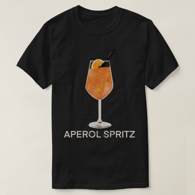 Aperol Spritz Print   T-Shirt (Design Front)