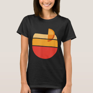 Aperol Spritz Sprizz Minimal Retro Sun Summer Tail T-Shirt