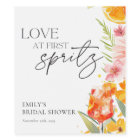 Aperol Spritz Watercolor Bridal Shower