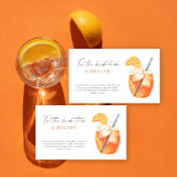 Aperol spritz wedding - Recipe for the bride to be