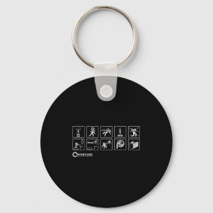 Aperture Labs Jump Into The Rtal For Science Funny Key Ring