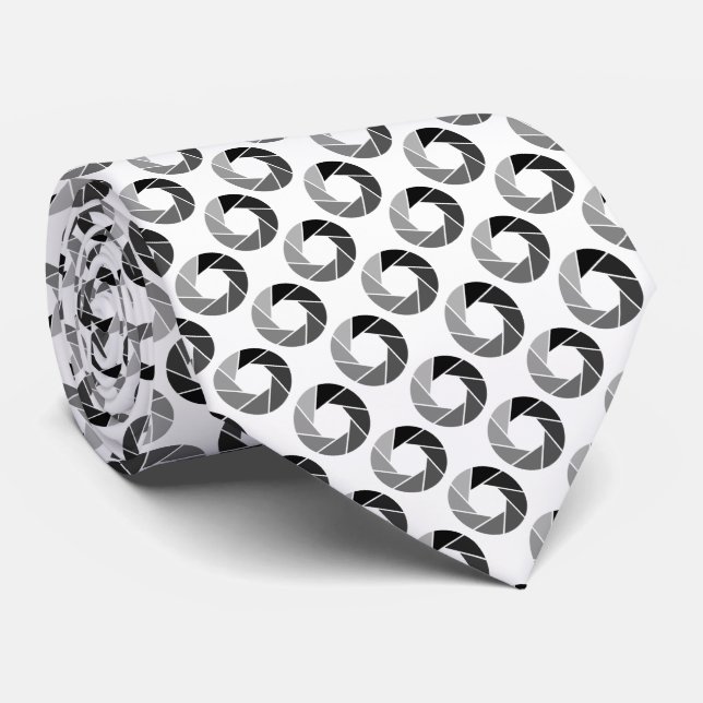 Aperture Pattern - Tonal Tie (Rolled)