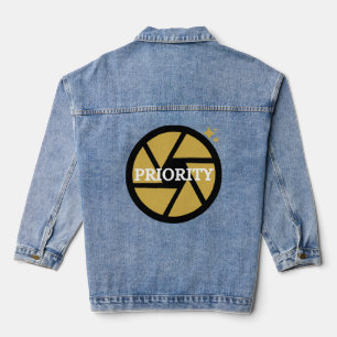 Aperture Priority Cool Photography Design Denim Jacket