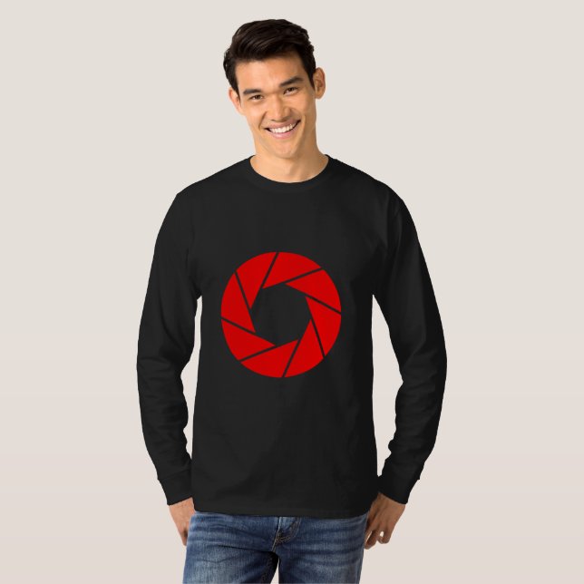 Aperture - Red T-Shirt (Front Full)