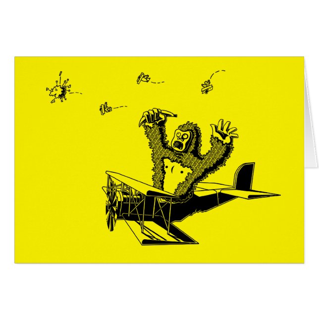 Apes On Planes (Front Horizontal)