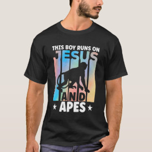 Apes Outfit for Monkey Lovers Apparel Ape Quote_1 T-Shirt
