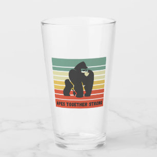 Apes Together Strong Beer Glass