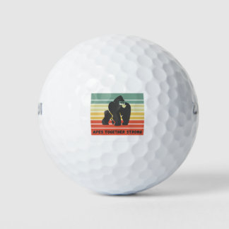 Apes Together Strong Golf Balls