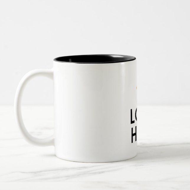 Apex Legends Battle Royale Loot Here Meme Two-Tone Coffee Mug (Left)