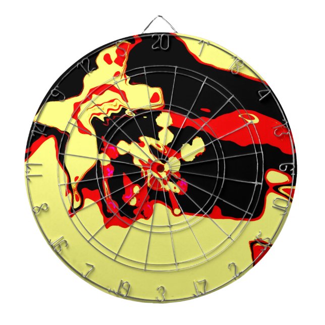 Apfelblüte Dartboard (Front)