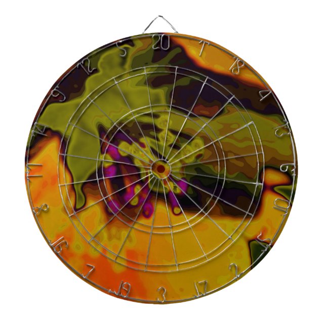Apfelblüte Dartboard (Front)