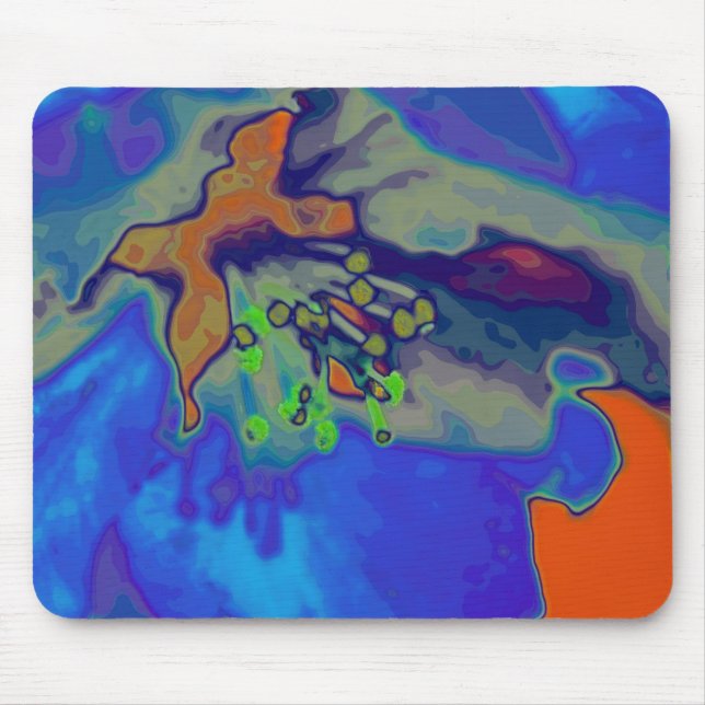 Apfelblüte Mouse Mat (Front)