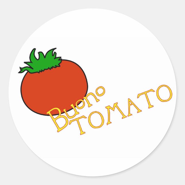 APH Buono Tomato Sticker (Front)