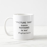Aphantasia Student Pupil Picture This Black Font