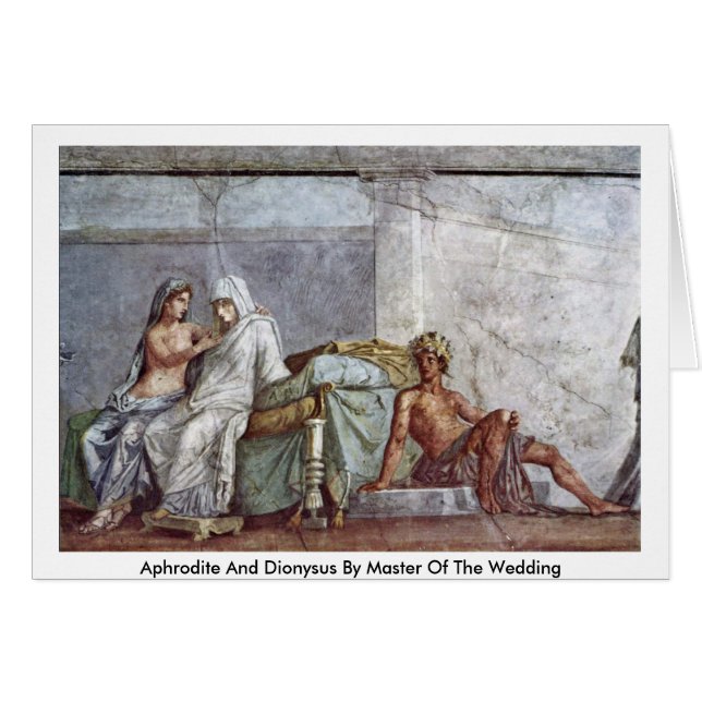 Aphrodite And Dionysus By Master Of The Wedding (Front Horizontal)