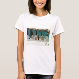 Aphrodite–In the gardens of the Goddess fashion T-Shirt